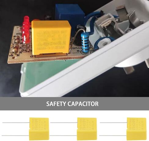 The Lord of the Tools 40 قطعة 0.47 فائق التوهج 275 فولت، مجموعة متنوعة من مكثفات السلامة، مجموعة متنوعة من مكثفات قمع التداخل، ملحقات لوصلة تصفية عوائق التيار المستمر in Kuwait