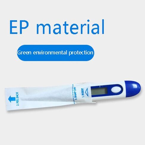 100 Pcs White Disposable Probe Covers for Digital Oral Thermometers Rectal Thermometer Sleeves Universal Probe Covers for Thermometer Safe and Sanitary and Healthy Easy to Use in Saudi Arabia