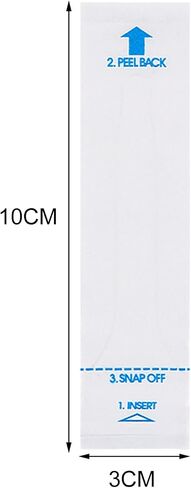 100 Pcs White Disposable Probe Covers for Digital Oral Thermometers Rectal Thermometer Sleeves Universal Probe Covers for Thermometer Safe and Sanitary and Healthy Easy to Use in Saudi Arabia