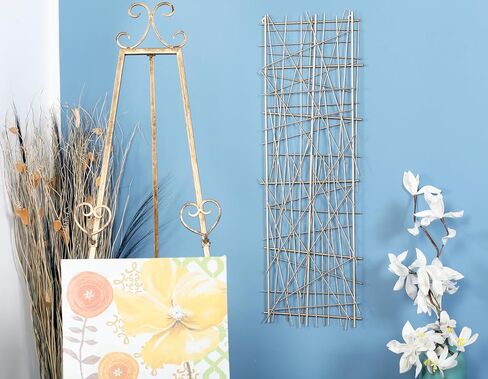 CosmoLiving by Cosmopolitan Metal Abstract Home Decor, set of 2 Wall Art 13" x 2" x 36", Multi Colored, 2 EA in Saudi Arabia
