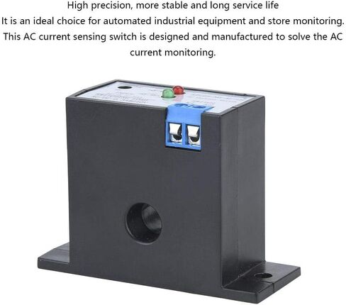 Current Switch, Self-Powered Current Sensing Switch SZC25-NO-AL-CH AC 0.5-50A Adjustable Normally Current Sensing for in Saudi Arabia