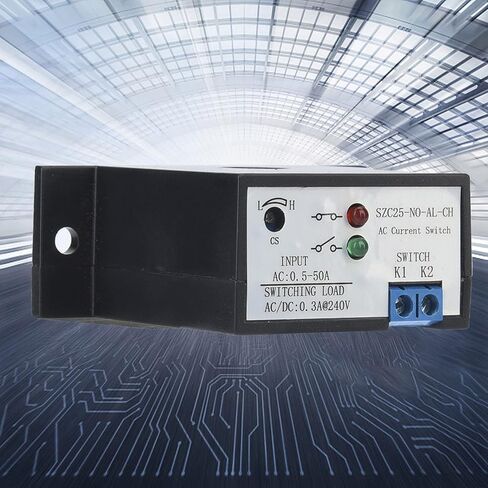 Current Switch, Self-Powered Current Sensing Switch SZC25-NO-AL-CH AC 0.5-50A Adjustable Normally Current Sensing for in Saudi Arabia
