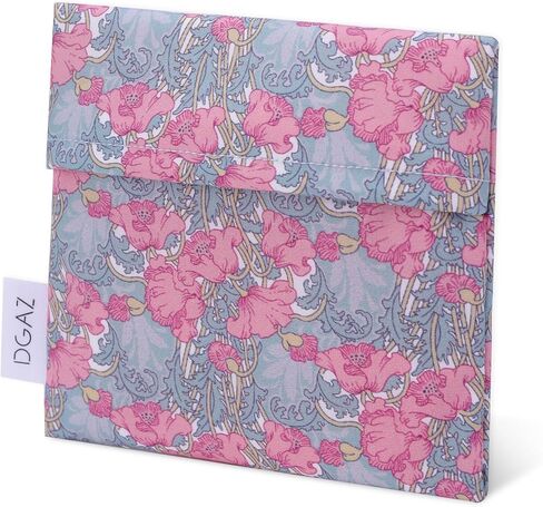 DGAZ Sanitary Napkin Storage Bag, Period Bag for Teen Aged Girls, Portable Period Bag for Panty Liners/Menstrual Cup/Small Tampons，Mini Makeup Bag for Purse in Saudi Arabia