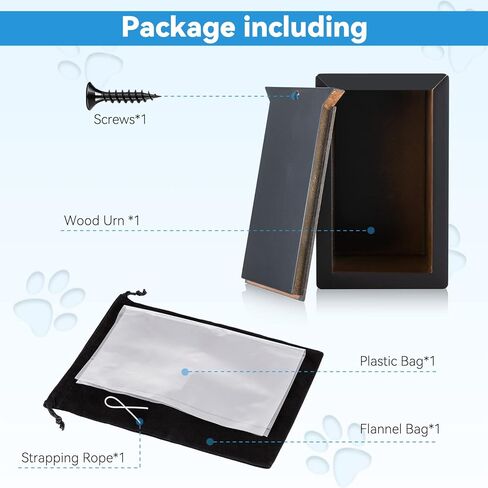 Cuodia: الجرار للرماد صندوق خشبي للذكور البالغين، الجرار الموسيقية البشرية للجيتار الأسود، مكان الراحة المثالي لأحبائنا. in Kuwait