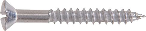 Hillman 1407 6 X 3/4 in. Chrome Plated Steel Oval Head Slotted Wood Screw 60-Pack in Saudi Arabia