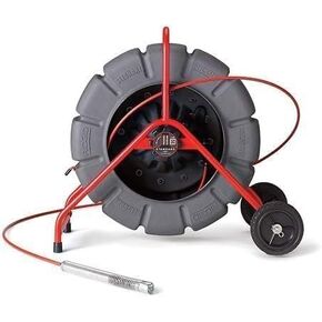 RIDGID 63583 325' Standard SeeSnake Self Leveling TruSense Sewer Camera Reel, Sewer Inspection