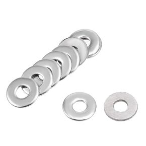 uxcell 1000Pcs M3 x 8mm x 0.8mm 304 Stainless Steel Flat Washer for Screw Bolt