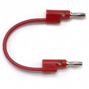 Pomona B-4-2 Banana Plug Patch Cord (RED)