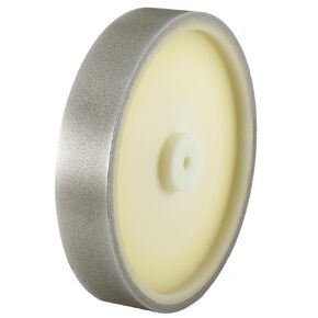 10 inch CBN Grinding Wheel 200 Grit, 2" Wide x 12mm Bore, for Tormek T-8 Sharpening System、 High-Speed Steel Tool (200 Grit)