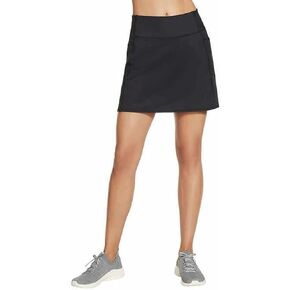 Skechers Gowalk Women's GoFlex UPF 40+ High Waist Skort (Black, Large)