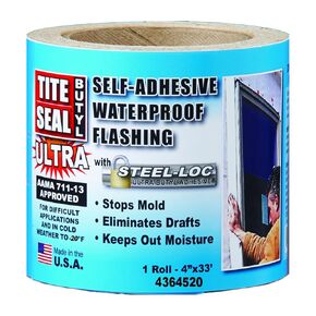 Cofair TSBULTRA433 Tite Seal Butyl Ultra Window Tape 4" x 33'