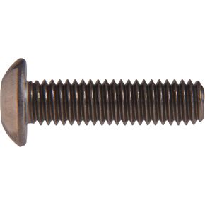 43827 M3-0.50 x 8 Metric Button Head Cap Screw, 25-Pack