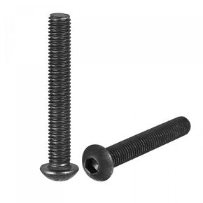 uxcell M10x45mm Hex Socket Button Head Cap Bolts Screws Alloy Steel 5pcs