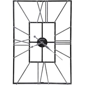 Howard Miller Park Slope Wall Clock 625-593 – Oversized Wrought-Iron with Quartz Movement