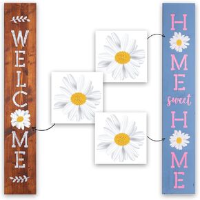 Welcome Stencil, Large Stencils for Painting on Wood Reusable, 26 PC Set to Celebrate Holidays, Home, Easter, Halloween, Christmas, Spring, Large Letter Stencils, American Flag Stencil, Leaf Stencils