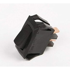 Carling Technologies RD221-MB-B-0-N Rocker Switch SPST Off(On) .25QC, Pack of 1