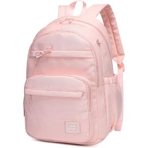حقيبة ظهر للأطفال للبنات حقيبة ظهر مدرسية مقاومة للماء مناسبة للأعمار أكثر من 6 سنوات حقيبة سفر للأطفال الصغار (وردي) in Kuwait