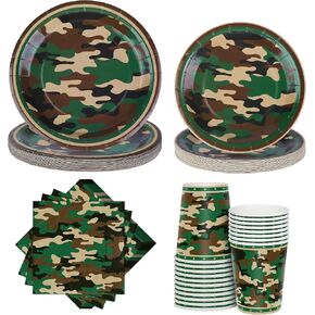 durony 96 Pieces Tennis Party Supplies Tableware Set Include Tennis Paper Plates Napkins and Cups Tennis Dessert Plates for Tennis Sports Party Decorations, Serve 24 Guests in Kuwait