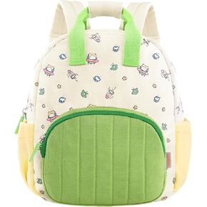 GAGAKU Toddler Backpack for Boys Girls - Kids Backpack Mini Backpack 2-6 years old Cartoon Breathable Comfortable Preschool Backpack for School Travel - Pink Strawberry
