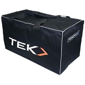 PowerTek V1.0 Tykes Youth Player Hockey Equipment Bag, Black, 26" x 14" x 14"