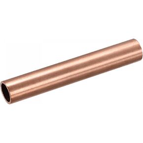 uxcell Copper Round Tube 17mm OD 1.5mm Wall Thickness 100mm Length Pipe Tubing