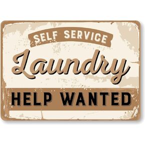 SmartSign Funny Laundry Room Sign, “Sorting Life Out One Load At A Time" Vintage Decor Sign, 10" x 14", 40 mil Laminated Rustproof Aluminum, Black & Rustic White, Made in USA