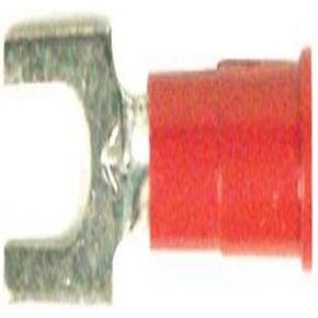 Install Bay RVST88 Spade Terminal Vinyl Connector 8 Gauge, Red (25-Pack)