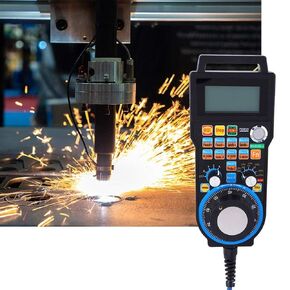 Electronic Hand Wheel, Handheld Wired Control Electronic Hand Wheel for CNC Engraving Machine Mach3 System