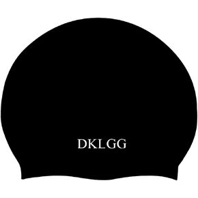 DKLGG Silicone Swim Caps Adults, Durable Elastic Swimming Cap for Women and Men Comfortable Swim Cap for Long & Short Hair Stretchable Swim Cap Unisex Adults