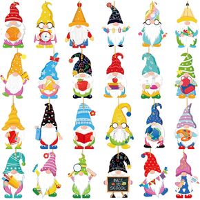 48 قطعة من زخارف التماثيل المعلقة للمدرسة، زينة تقدير زملاء الدراسة للعودة إلى المدرسة، يوم المعلمين، لوازم الحفلات، ديكور جدار الفصل الدراسي، 24 نمطًا in Kuwait