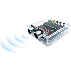 EIELE Soldering Practice Kit Ultrasonic Distance Measuring soldering Kit Adjustable Alarm Distance Ultrasonic Module Beginner DIY soldering Projects Fun Practice Kits for Students Adults Education