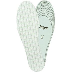 Insoles with Bamboo, Alum and Charcoal, Shoe Insoles Men Women Against Bad Odour, Kaps Bamboo Alum Fresh