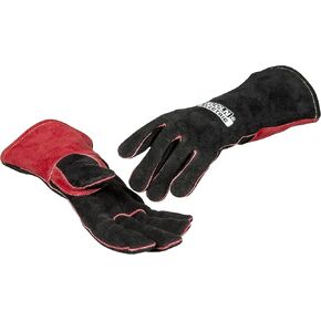Lincoln Electric womens Jessi Combs Women s MIG Stick Welding Gloves, Black, Red, Small Pack of 1 US