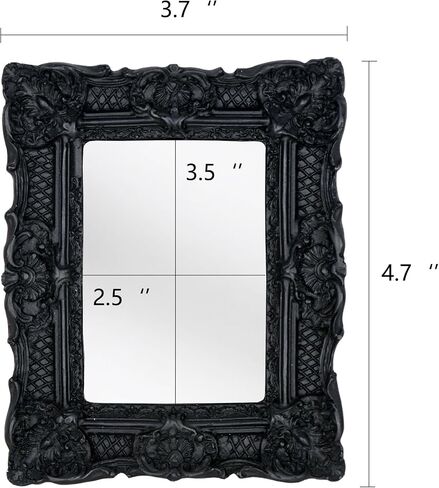 2.5x3.5 inches Ornate Hand-Crafted Resin Picture Frame with Easel, for Tabletop & Wall Display，Vintage Photo Frame -GOLD in Saudi Arabia