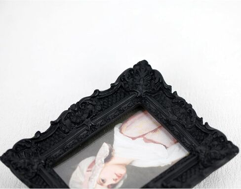 2.5x3.5 inches Ornate Hand-Crafted Resin Picture Frame with Easel, for Tabletop & Wall Display，Vintage Photo Frame -GOLD in Saudi Arabia