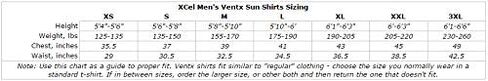Xcel mens Ventx Short Sleeve Rashguard in Kuwait