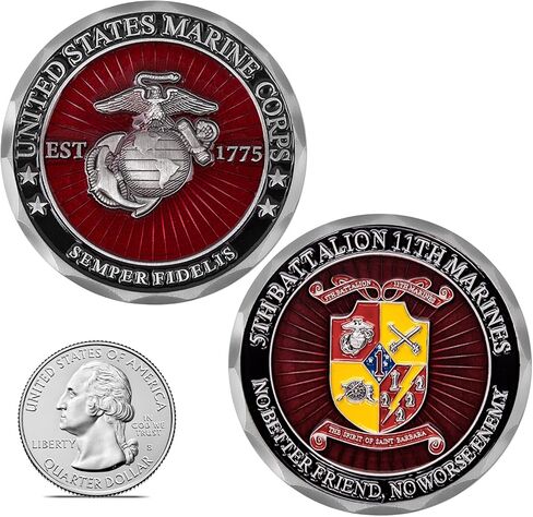 USMC 1st Battalion 3rd Marines Challenge Coin – Marine Corps 1/3 Unit Coin 1stBn, 3rd Marines Coin | Disabled USMC Vet Owned Small Business in Kuwait