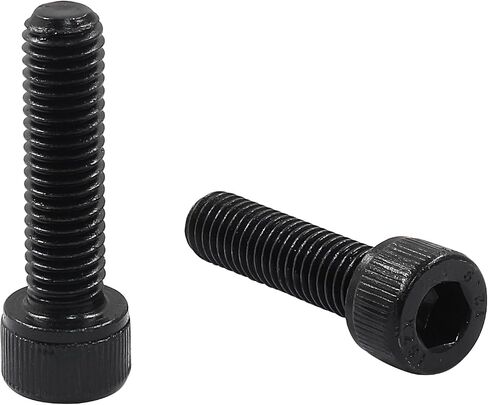 M3 x 8mm Hex Socket Head Cap Screws Bolts 12.9 Grade Alloy Steel Hex Socket Cap Machine Screws with Black Oxide Finish, Set of 100 in Saudi Arabia