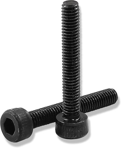 M3 x 8mm Hex Socket Head Cap Screws Bolts 12.9 Grade Alloy Steel Hex Socket Cap Machine Screws with Black Oxide Finish, Set of 100 in Saudi Arabia