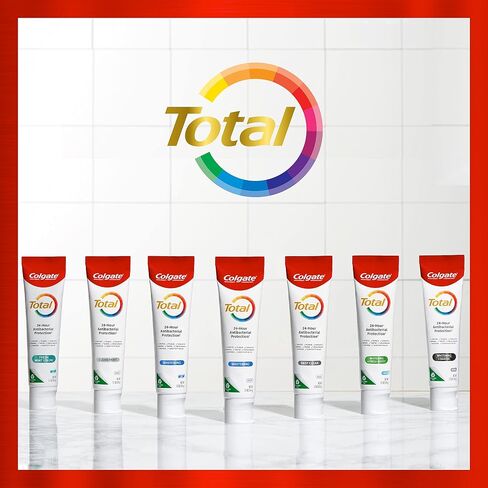 Colgate Total Fresh Mint Stripe Toothpaste, Mint Gel Toothpaste, 5.1 oz Tube in Saudi Arabia