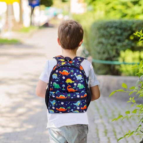 حقيبة ظهر كولوتش للأطفال الصغار للأولاد والبنات، حقيبة ظهر خفيفة الوزن لمرحلة ما قبل المدرسة مقاومة للماء للأطفال، حقيبة مدرسية للرعاية النهارية، أزرق، ديناصور in Kuwait