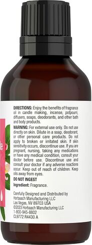 Cotton Candy Fragrance Oil | 4 Fl Oz (118ml) | Premium Grade | for Diffusers, Candle and Soap Making, DIY Projects & More | by Horbaach in Saudi Arabia