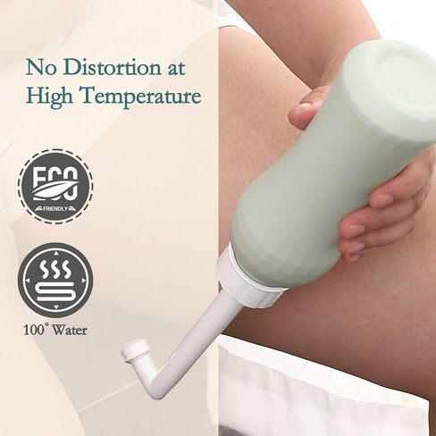 زجاجة بيري 17oz للعناية بعد الولادة، زاوية 75 درجة رأسًا على عقب، زجاجة بيري للنظافة الأنثوية، بيديت زجاجة بيري للسفر من أجل تعافي العجان وتنظيفه بعد الولادة in Kuwait