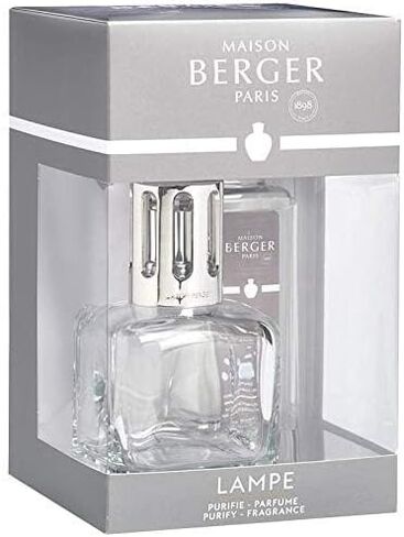 مجموعة هدايا لامب بيرغر آيس كيوب - موزع عطور منزلي - عطر - 5.5 × 3 × 3 بوصة - صنع في فرنسا - يشمل عطر نسيم المحيط 8.45 مرة سائلة - 250 ملليلتر (ريش) in Saudi Arabia