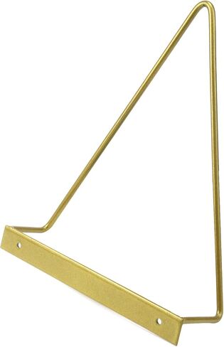 Crapyt ألبوم سجل عرض الرف الذهب L7.09 * D1.97 * H8.46 2 قطعة للفينيل ، سجل ، CD الحديثة سجل تخزين حامل الرف جدار جبل in Kuwait