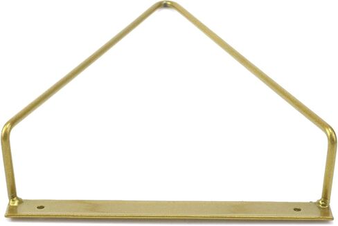 Crapyt ألبوم سجل عرض الرف الذهب L7.09 * D1.97 * H8.46 2 قطعة للفينيل ، سجل ، CD الحديثة سجل تخزين حامل الرف جدار جبل in Kuwait