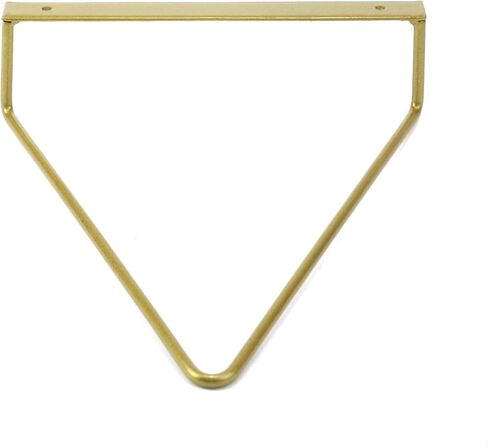 Crapyt ألبوم سجل عرض الرف الذهب L7.09 * D1.97 * H8.46 2 قطعة للفينيل ، سجل ، CD الحديثة سجل تخزين حامل الرف جدار جبل in Kuwait