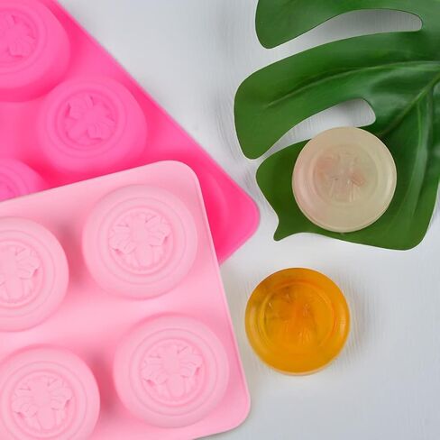 SJ Heart Silicone Molds, 6 Cavity 4 Ounce Bar Heart Mold for Soap, Resin, Candle and Muffin, Pack of 1 in Saudi Arabia