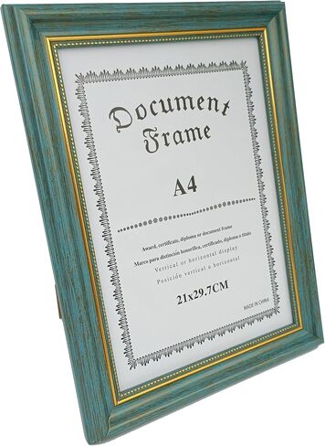 إطارات صور مقاس A4 إطار صور أزرق مقاس 8.4 × 11.3 بوصة. لوحة بلاستيكية (وليس زجاج). in Kuwait