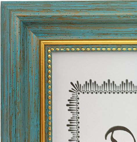 إطارات صور مقاس A4 إطار صور أزرق مقاس 8.4 × 11.3 بوصة. لوحة بلاستيكية (وليس زجاج). in Kuwait